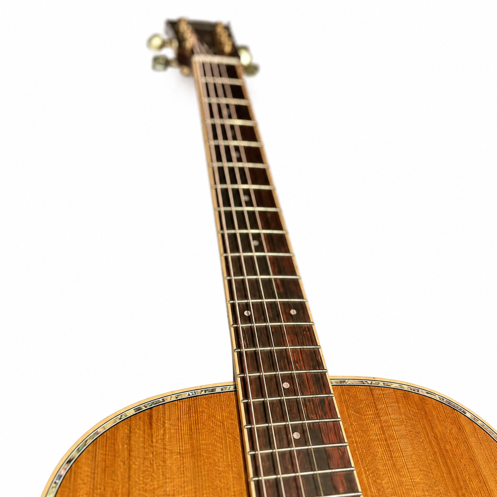 High Quality 36 Inch All Solid Acoustic Guitar with Santos Rosewood Back/Side