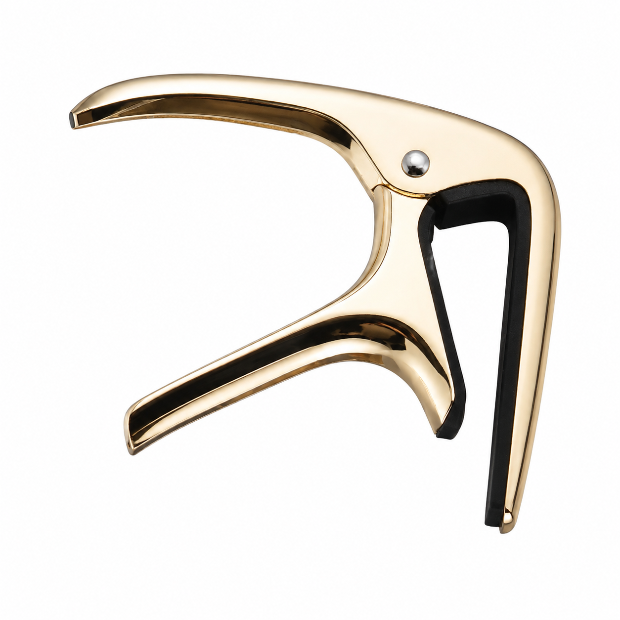Zinc Alloy Guitar Capo — Universal Fit for Folk, Classical, Ukulele & Bass