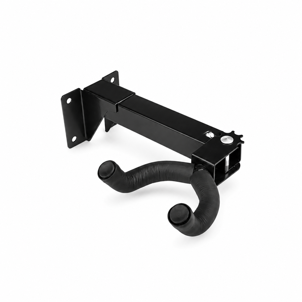 Adjustable Swivel Guitar Wall Hanger — Universal Neck Holder for Electric & Acoustic