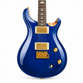 Blue electric guitar, rosewood fingerboard, excellent quality, fast delivery