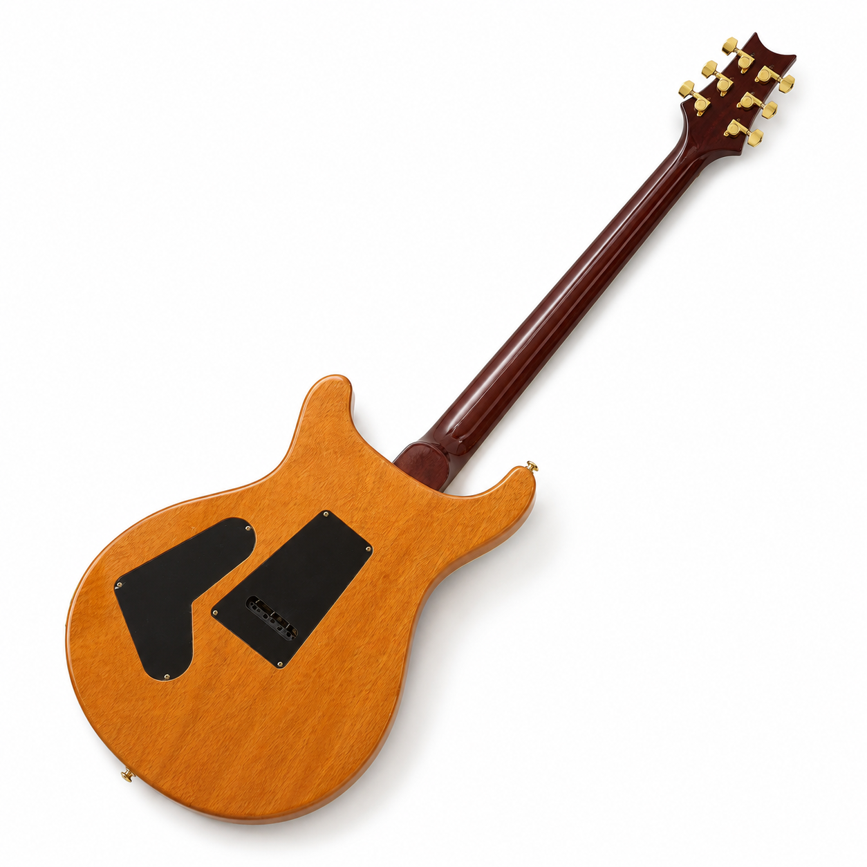 Premium 6-String Electric Guitar with Flame Maple Finish & Gold Hardware