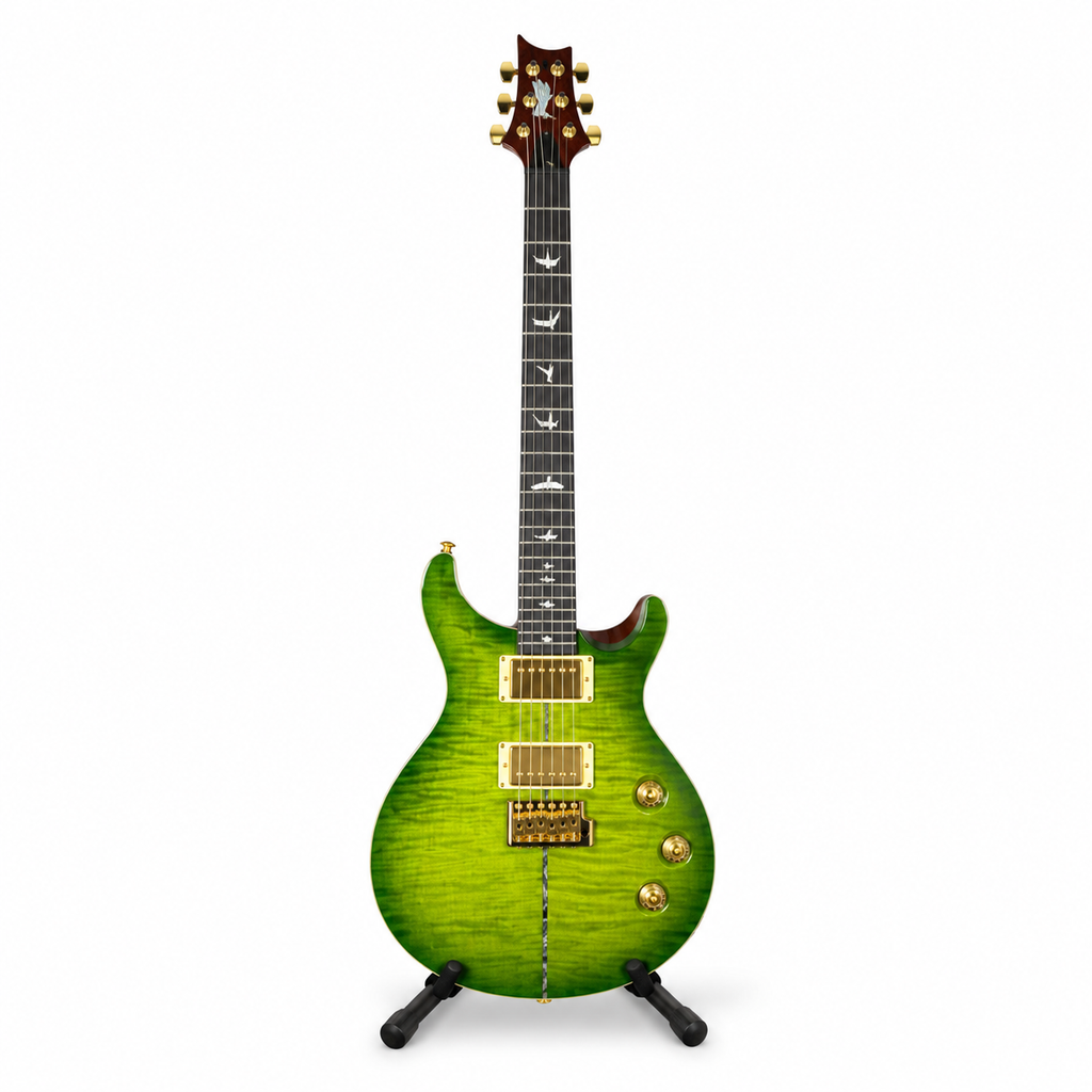 Premium 6-String Electric Guitar with Flame Maple Finish & Gold Hardware