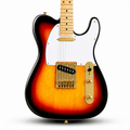 Three-Color Gradient 6-String Electric Guitar | Maple Fingerboard & Gold Hardware