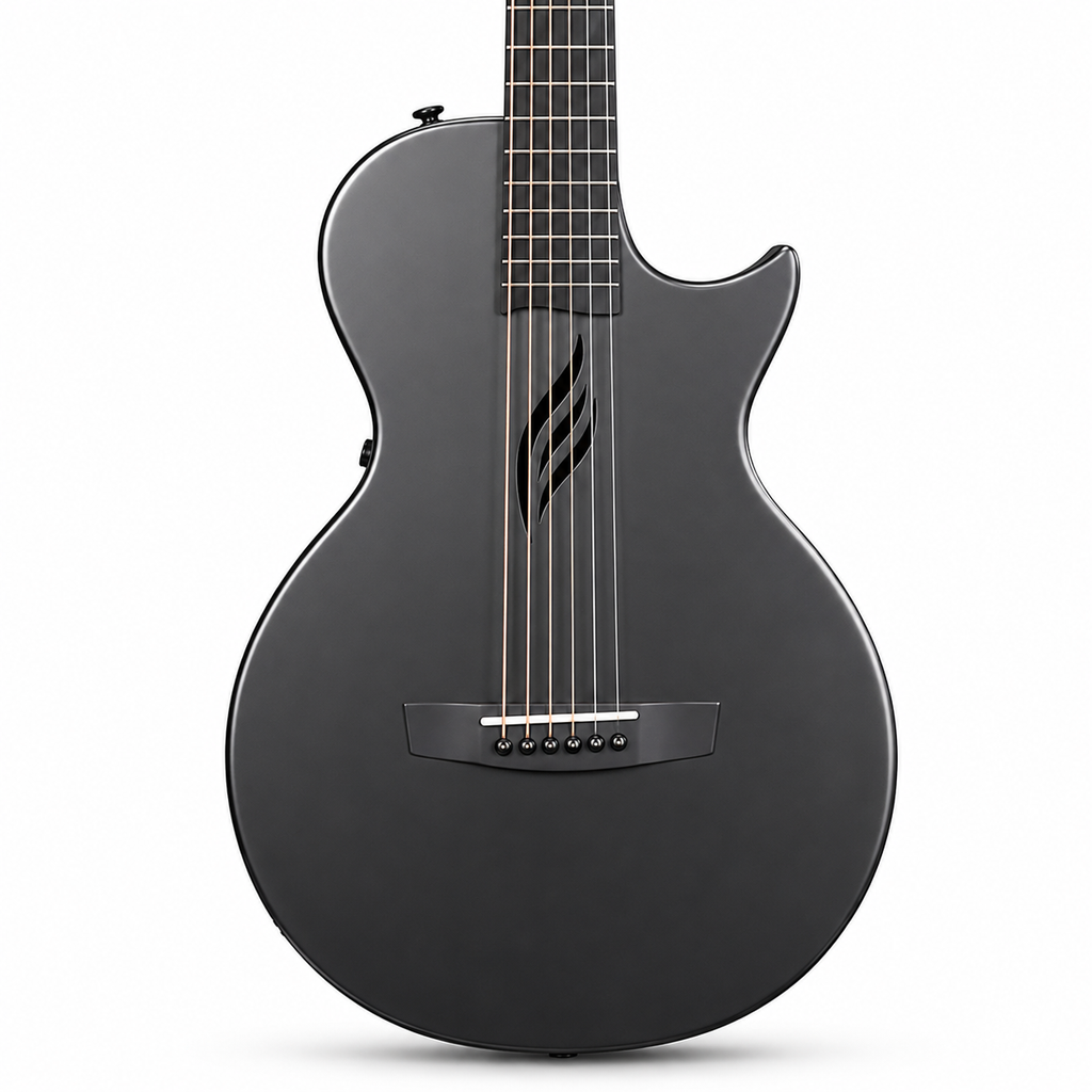 Enya NOVA GO SP1 35” Smart Carbon Fiber Acoustic-Electric Guitar | Travel Guitar Bundle