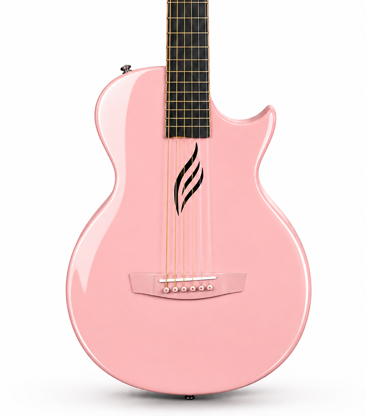 Enya Nova Go 35” Carbon Fiber Acoustic Guitar | One-Piece Travel Guitar with Beginner Kit, Gig Bag & Strap