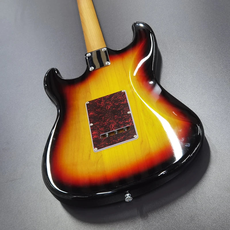 Sunburst JM-Style Electric Guitar – Roasted Maple Neck