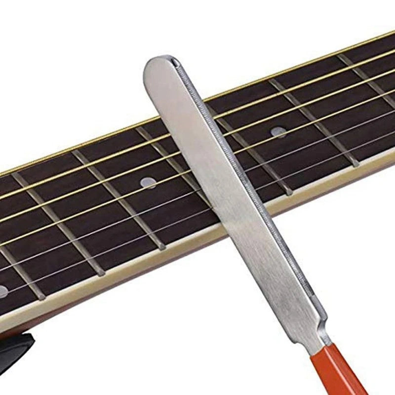 Guitar Fret Crowning File Set – Leveling & Repair Protectors