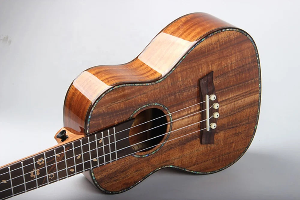 24-Inch Concert Koa Ukulele with Accessories
