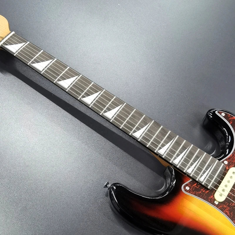 Sunburst JM-Style Electric Guitar – Roasted Maple Neck