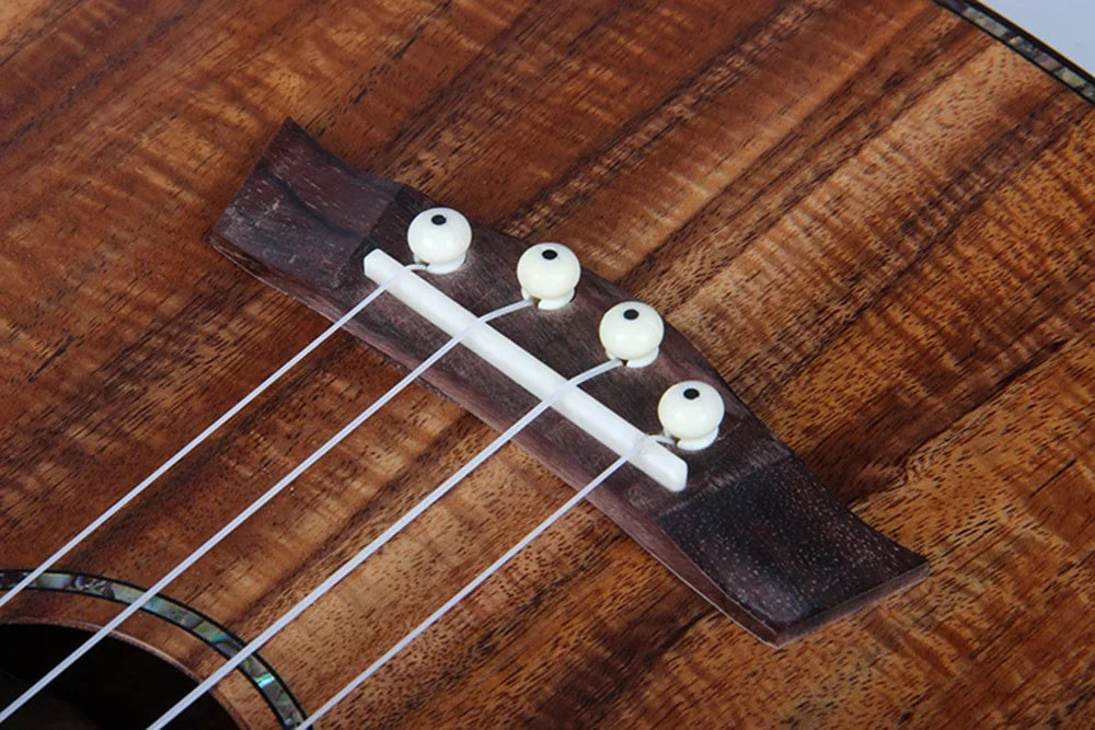 24-Inch Concert Koa Ukulele with Accessories