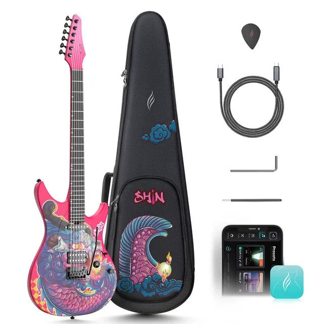 Enya Inspire 39-Inch Smart Electric Guitar – S-S-H Pickup System