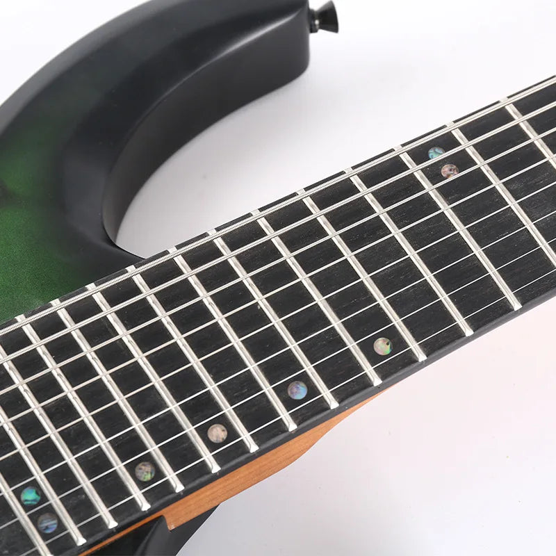 8-String Oblique Electric Guitar – Modern Extended Range Design
