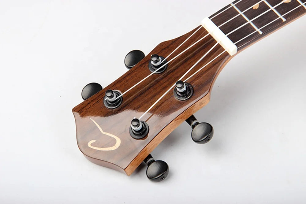 24-Inch Concert Koa Ukulele with Accessories