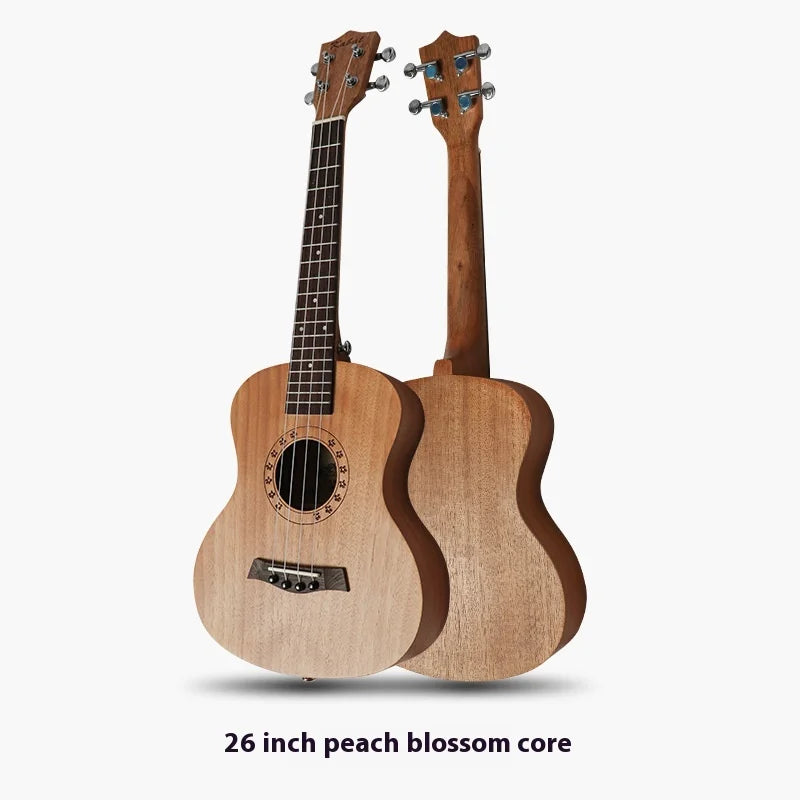 JELO UT-H26 26-Inch Mahogany Ukulele with Nylon Strings
