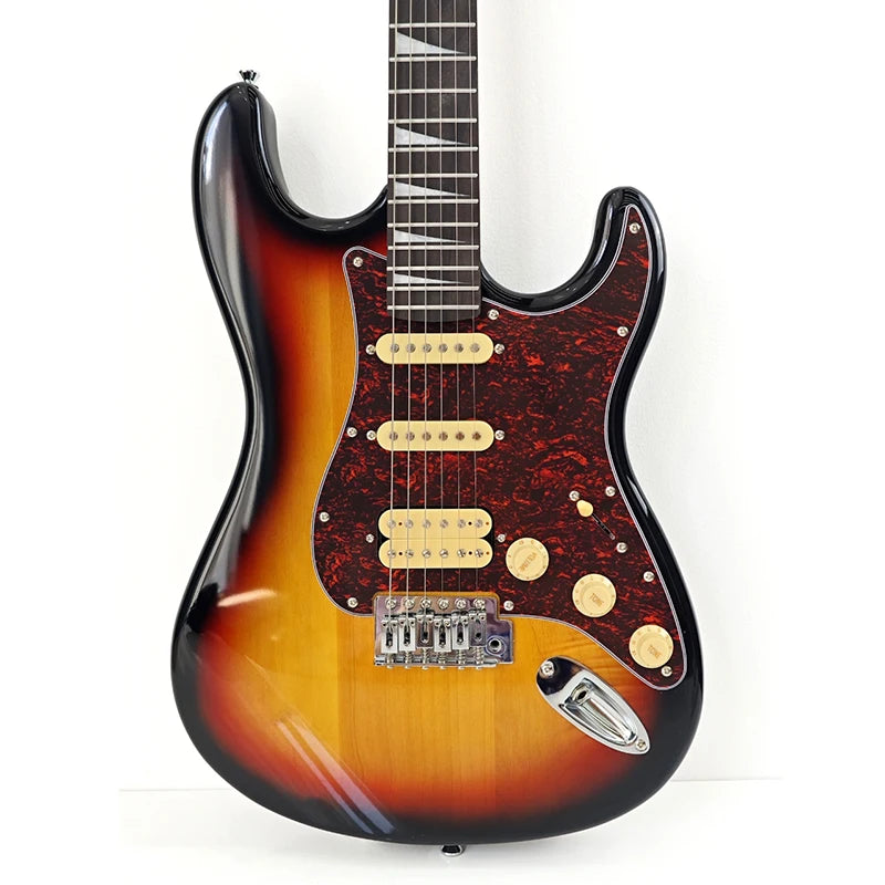 Sunburst JM-Style Electric Guitar – Roasted Maple Neck