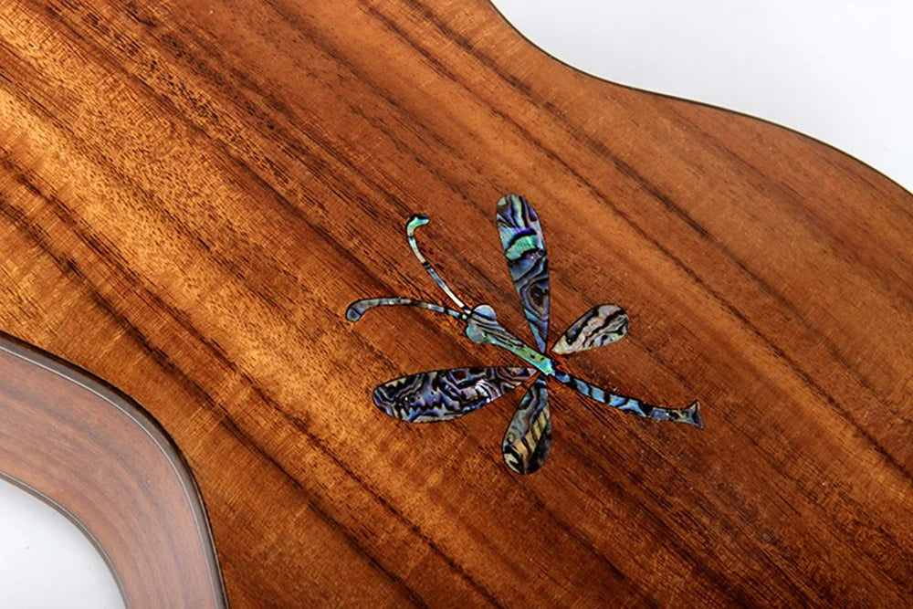 24-Inch Concert Koa Ukulele with Accessories