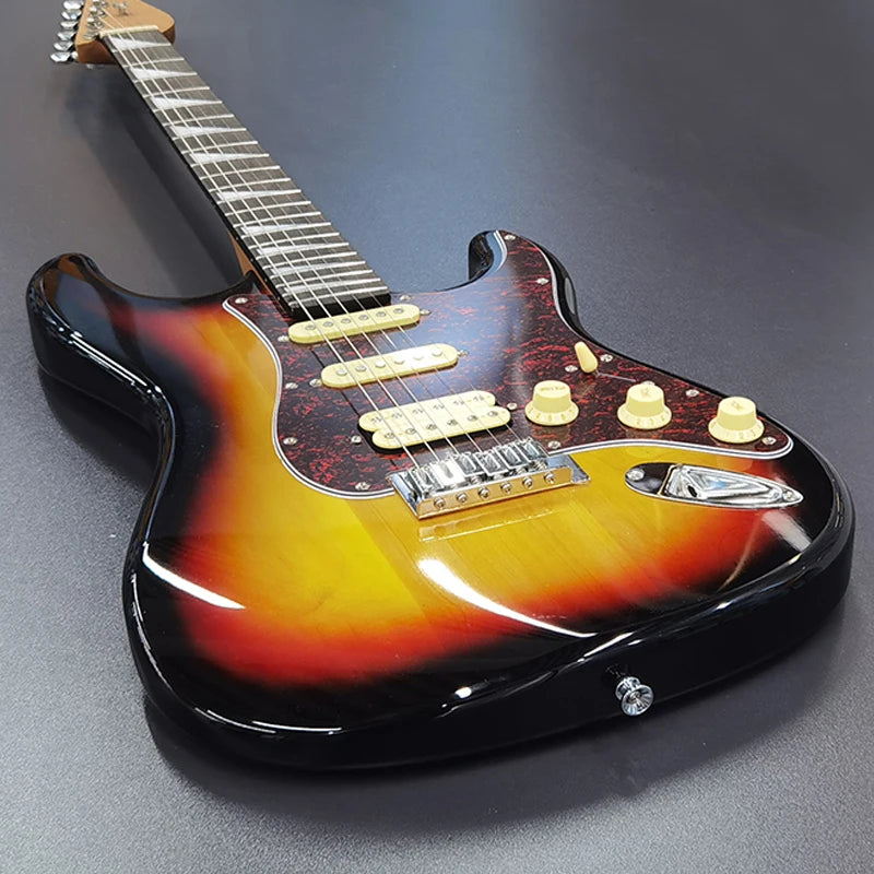 Sunburst JM-Style Electric Guitar – Roasted Maple Neck