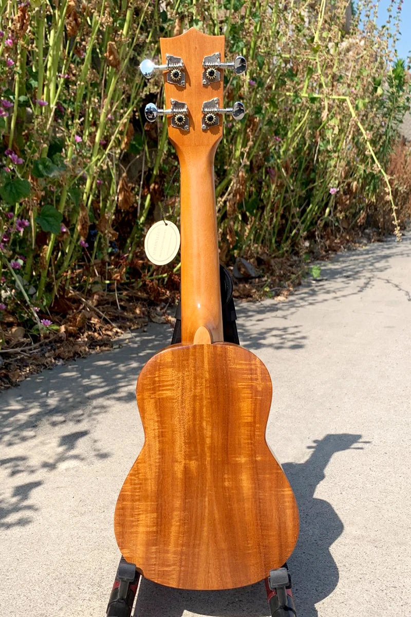 Premium Solid Koa Ukulele for Concert and Tenor Players