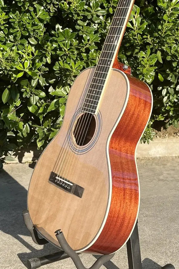 All Solid Parlor Style Acoustic Guitar Luthier-Made Vintage Acoustic With Solid Sitka Spruce Exclusive for ae746672 user Top