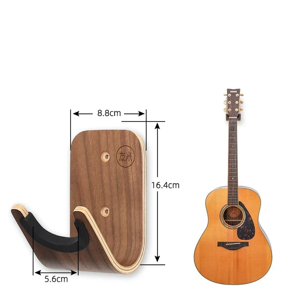 Space-Saving Guitar Wall Hanger — Multi-Instrument Storage Rack, Heavy Load Bearing