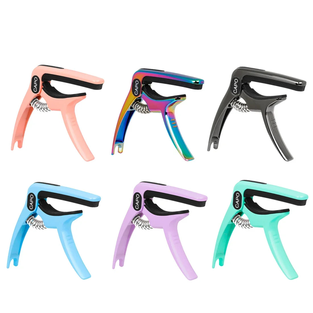 Premium Aluminum Alloy Guitar Capo for Acoustic, Classical & Electric Guitars | Quick-Change Tuning Clamp Accessory