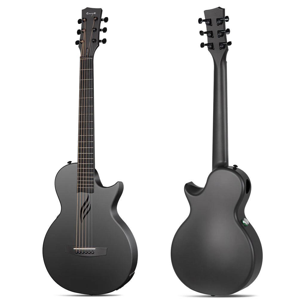 Enya NOVA GO SP1 35” Smart Carbon Fiber Acoustic-Electric Guitar | Travel Guitar Bundle