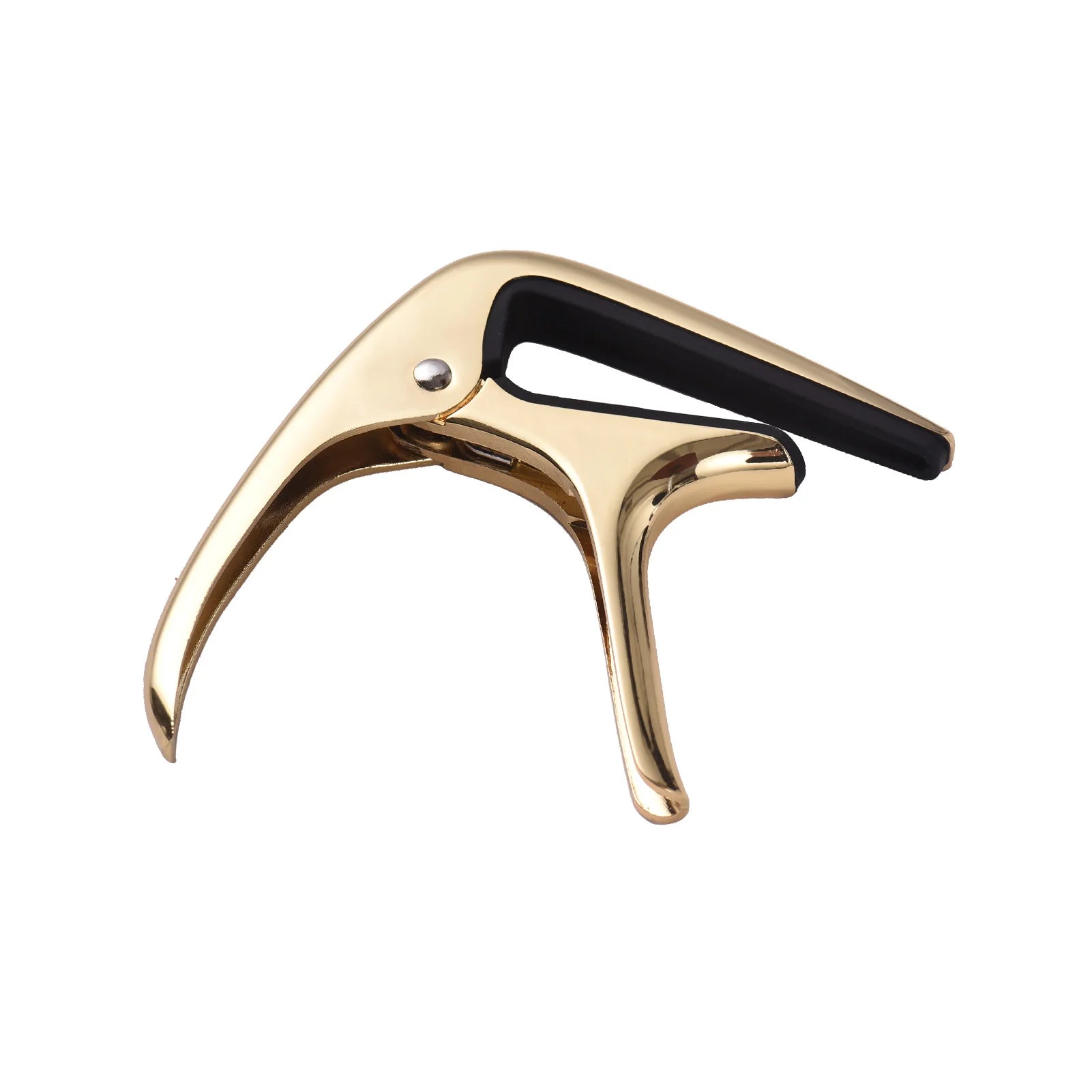 Zinc Alloy Guitar Capo — Universal Fit for Folk, Classical, Ukulele & Bass