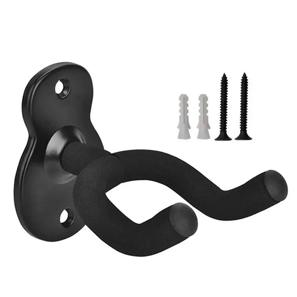 Bent Wood Guitar Wall Hanger — Heavy Duty Unique Design for Acoustic, Electric & Bass