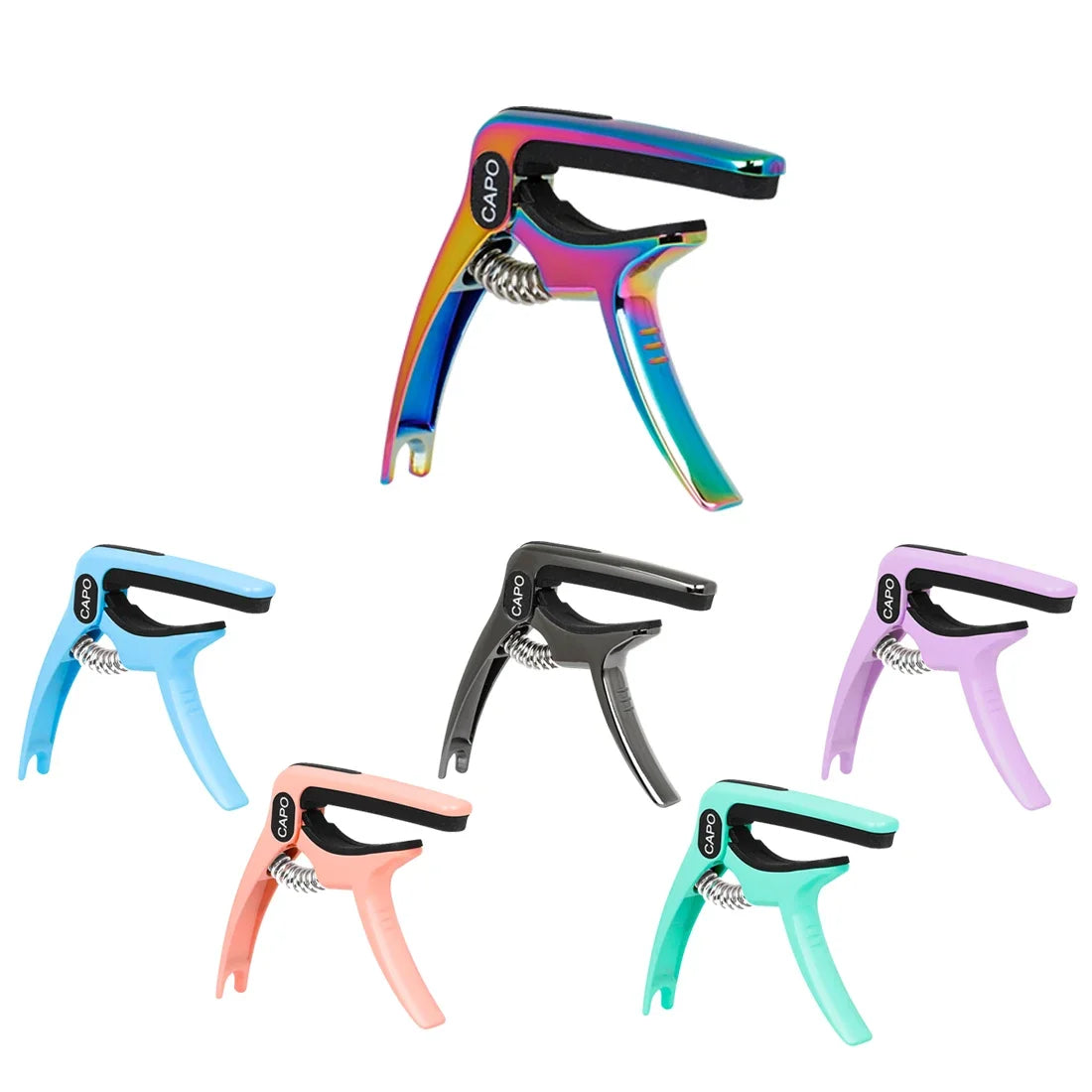 Premium Aluminum Alloy Guitar Capo for Acoustic, Classical & Electric Guitars | Quick-Change Tuning Clamp Accessory