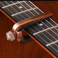 Universal Spring Capo for Guitar, Bass & Ukulele — Metal, Quick-Change