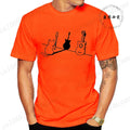 T Shirt for Women Men Cat and Guitar Funny Design Tops Soft Unisex O-neck T-shirts Clothes T-Shirts Women Tops Fashion T-Shirts