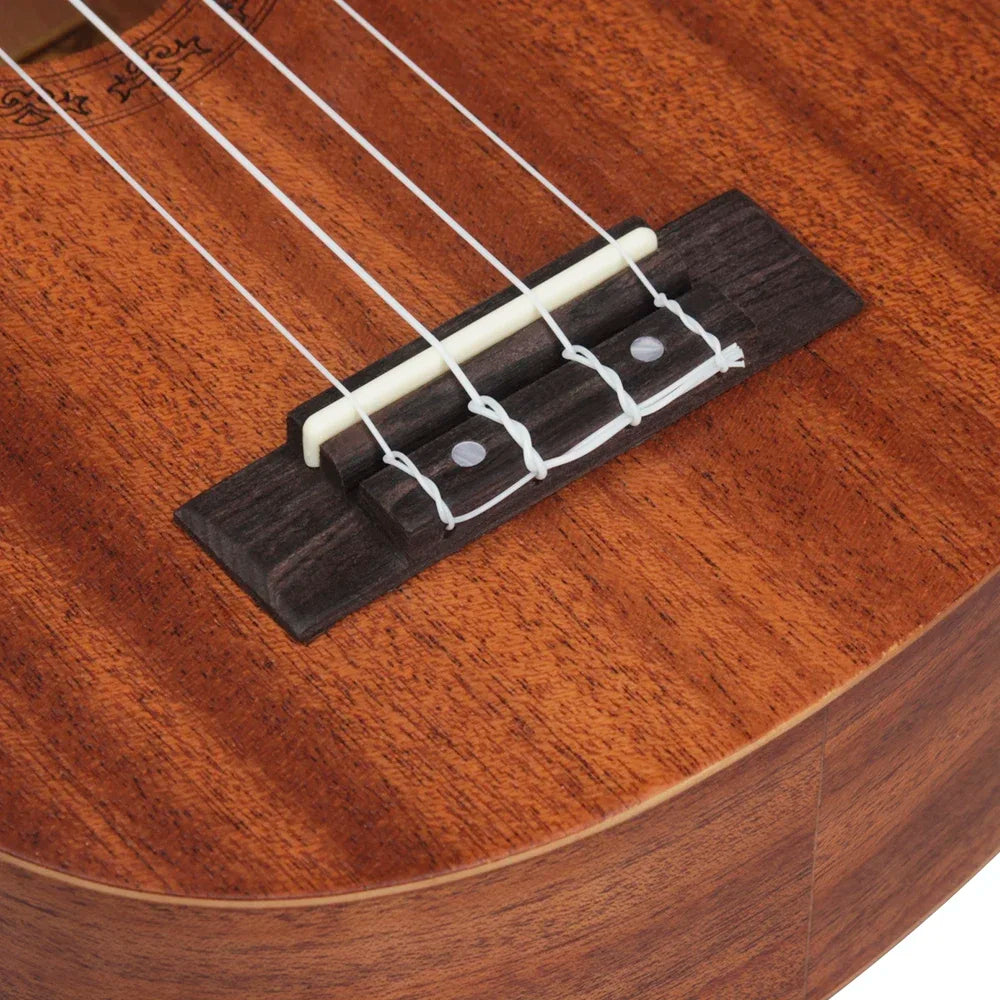 Muslady 21-Inch Solid Wood Ukulele for Beginners