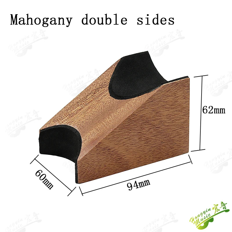 Guitar Neck Rest Support, Cork-Lined Wooden Caul for Acoustic & Electric Guitar Maintenance