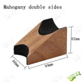 Guitar Neck Rest Support, Cork-Lined Wooden Caul for Acoustic & Electric Guitar Maintenance