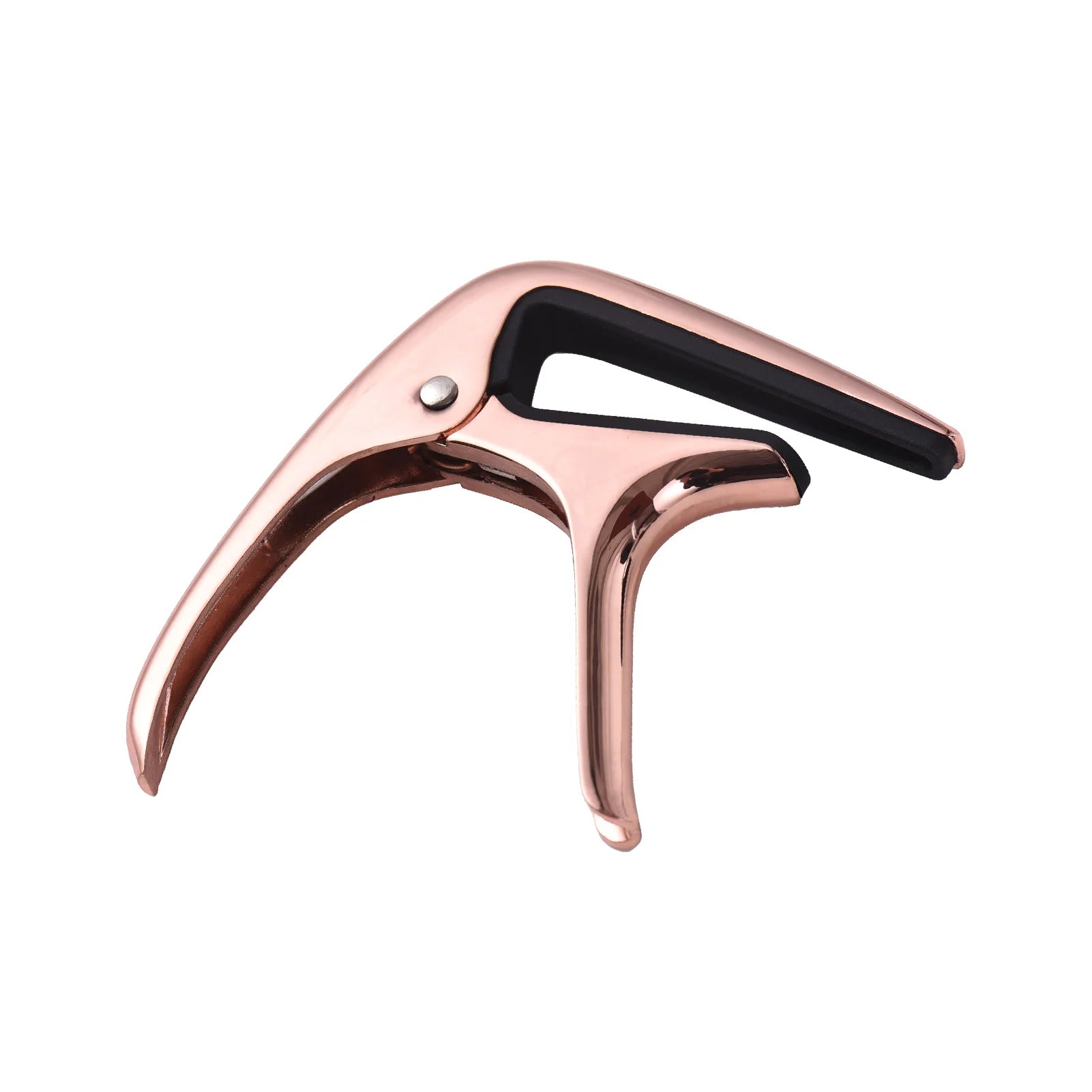 Zinc Alloy Guitar Capo — Universal Fit for Folk, Classical, Ukulele & Bass