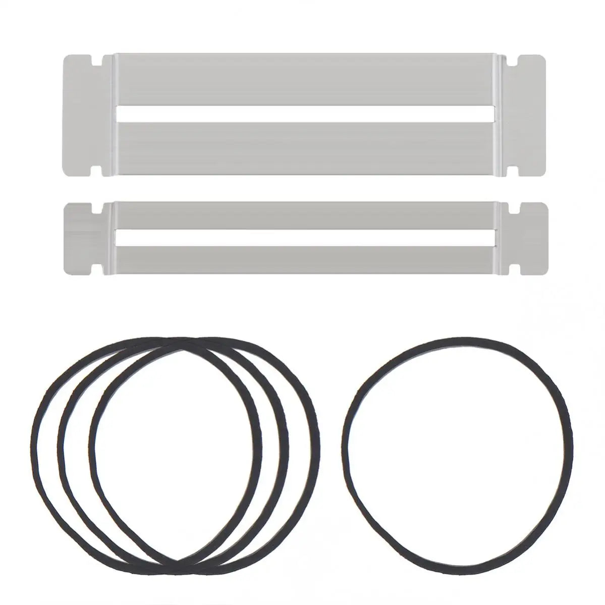 2-Piece Fretboard Guard Set – Stainless Steel Fret Protectors