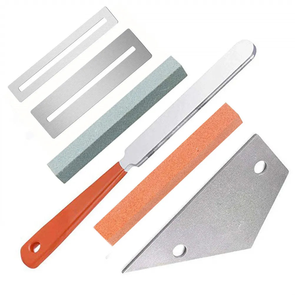 6-Piece Guitar Fret Repair Kit – Crowning File & Fret Rocker
