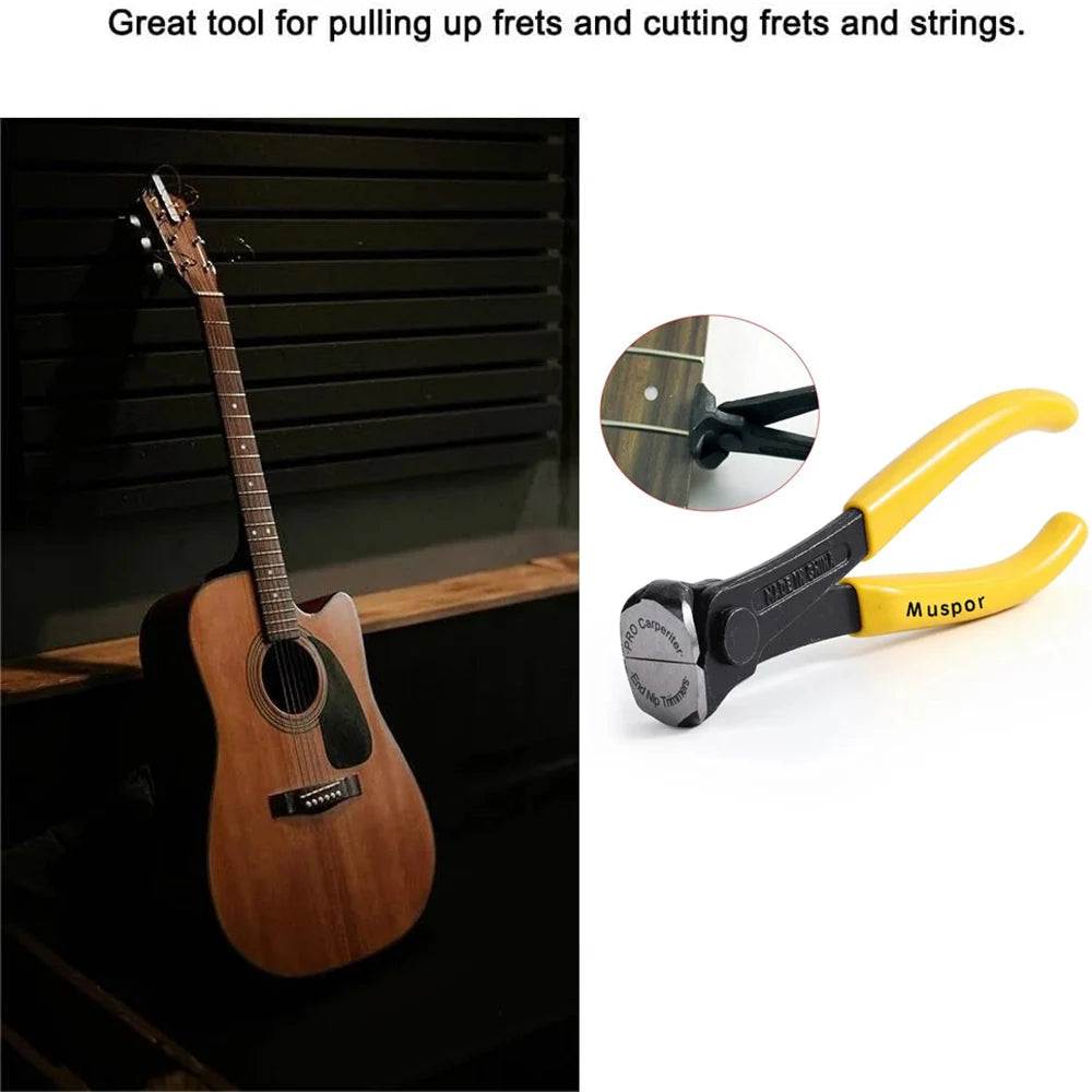 Guitar Fret Wire Cutter Pliers – Bass & Guitar Repair Tool