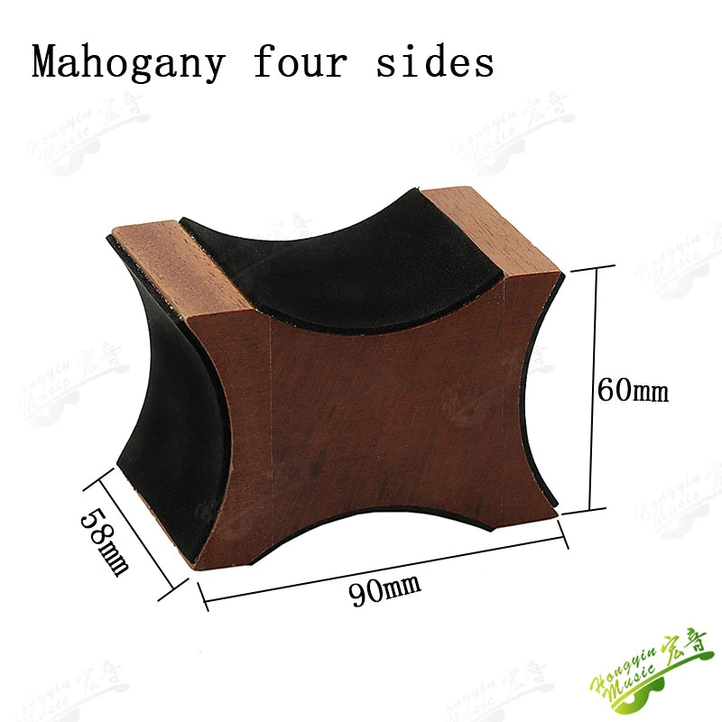 Guitar Neck Rest Support, Cork-Lined Wooden Caul for Acoustic & Electric Guitar Maintenance