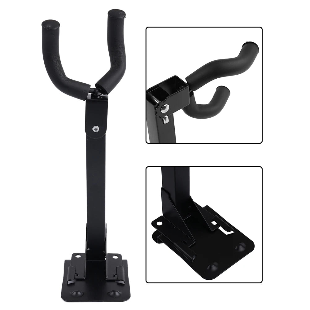 Adjustable Swivel Guitar Wall Hanger — Universal Neck Holder for Electric & Acoustic