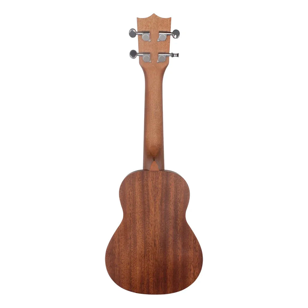 Muslady 21-Inch Solid Wood Ukulele for Beginners