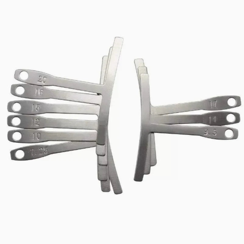 Understring Radius Gauge T-Ruler – Guitar Setup Measuring Tool