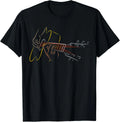 Acoustic Guitar Player TShirt | Great Guitarist or Band Gift Clothes Custom Printed Graphic Shirts Unisex Summer Soft Tops