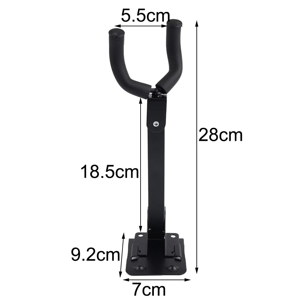 Adjustable Swivel Guitar Wall Hanger — Universal Neck Holder for Electric & Acoustic