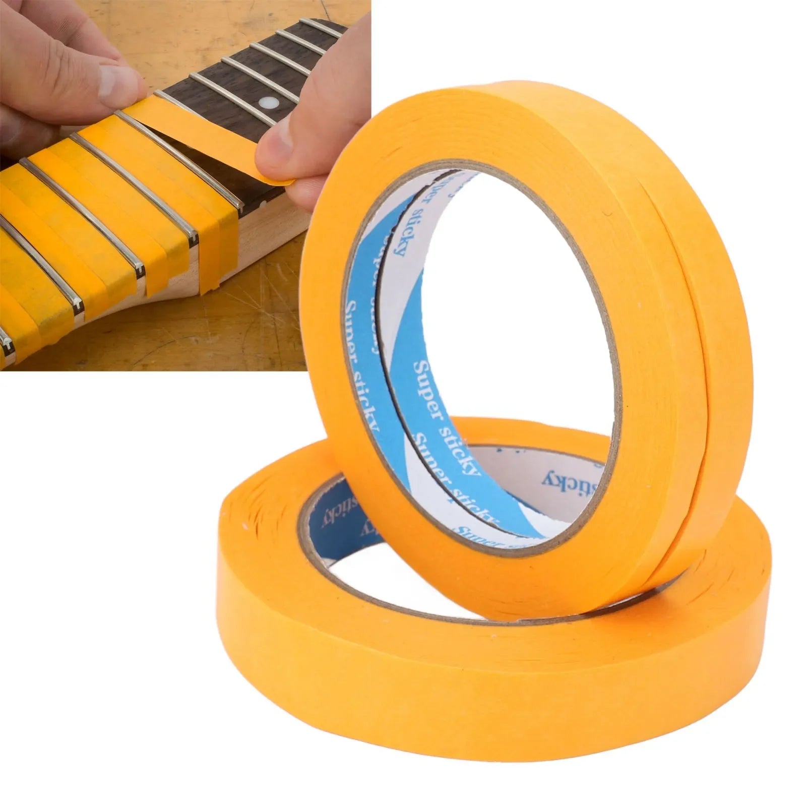 3-Pack Guitar Fretboard Masking Tape – Protective Repair Tape