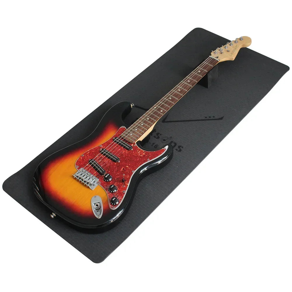 Guitar Repair Mat with Neck Support – EVA Work Pad for Setup