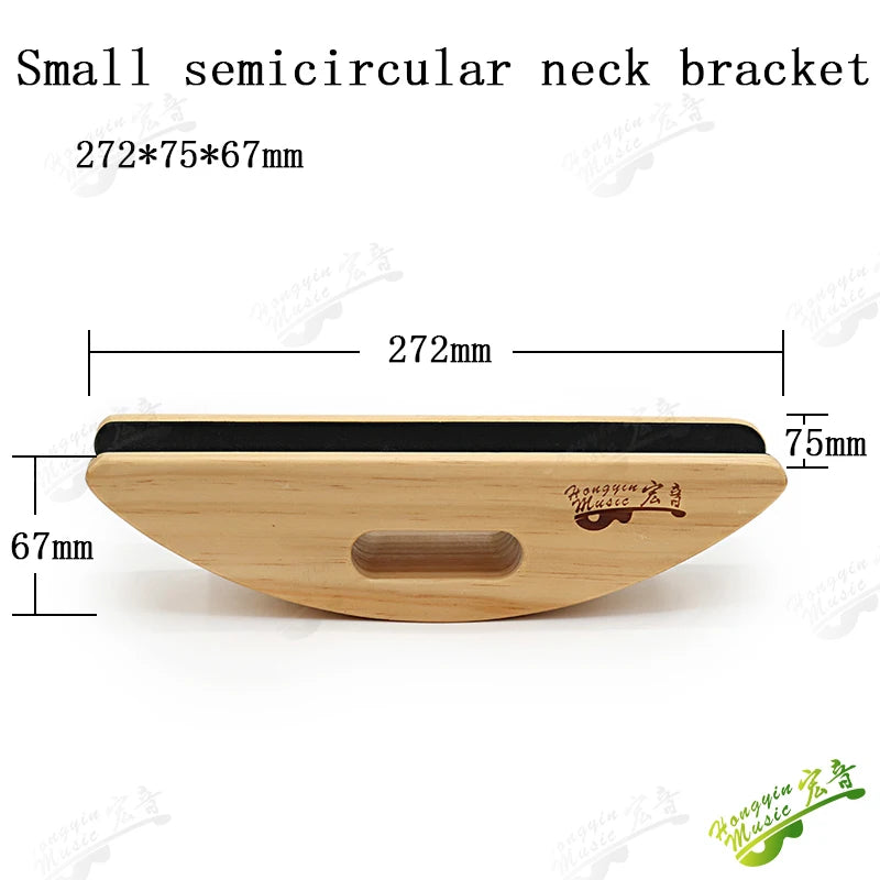 Guitar Neck Rest Support, Cork-Lined Wooden Caul for Acoustic & Electric Guitar Maintenance