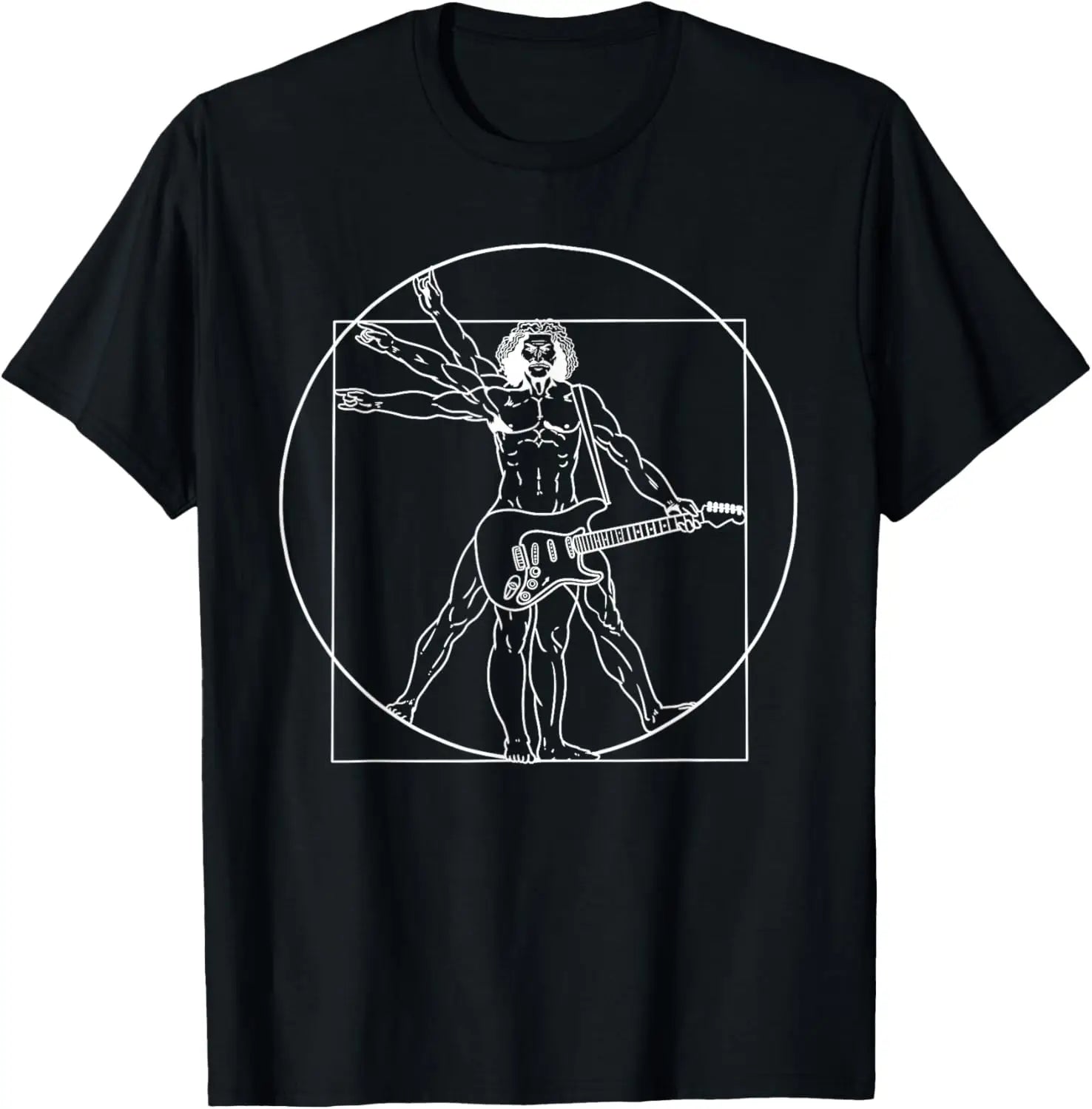 Short Sleeve  T-shirt Band Costume for Guitarist Customizable Graphic T Shirts Mens Clothing Camisas Streetwear