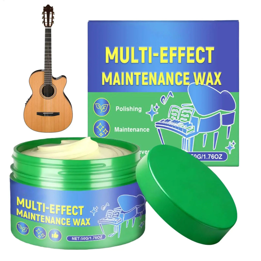 Guitar Cleaner & Polish Wax – 60g Instrument Care Kit