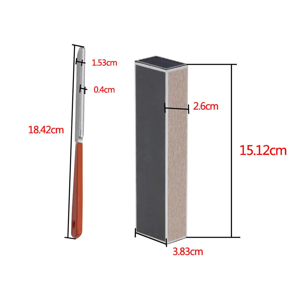 Guitar Fret Crowning File – Acoustic & Electric Repair Tool